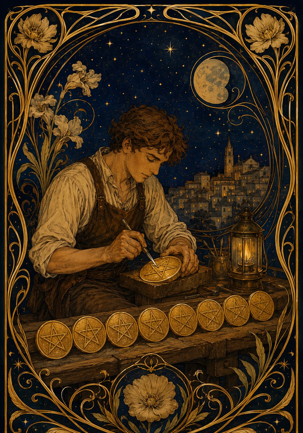 Eight of Pentacles