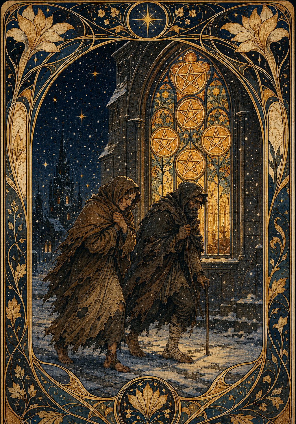 Five of Pentacles