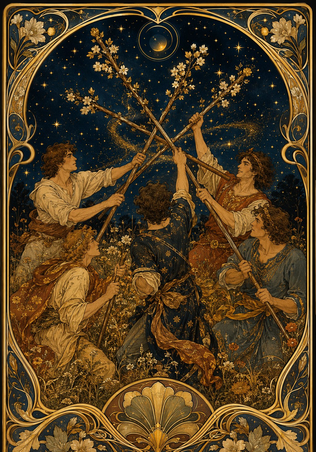 Five of Wands