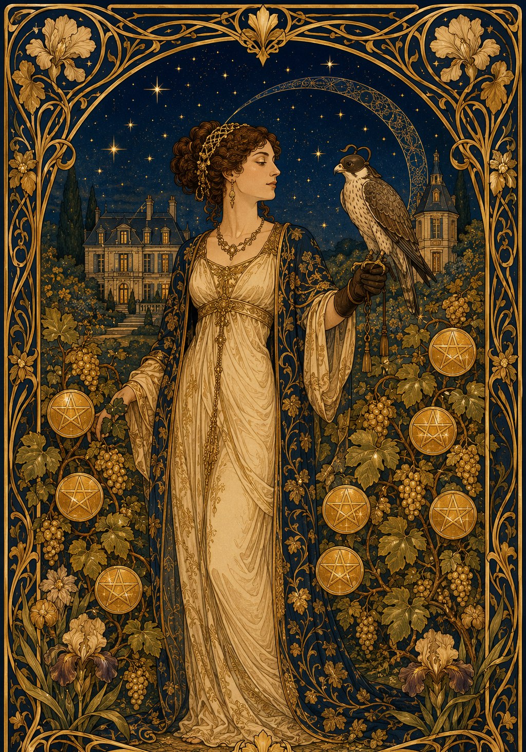 Nine of Pentacles
