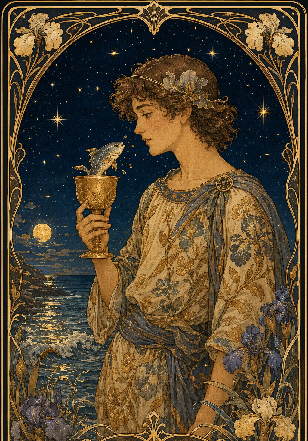 Page of Cups