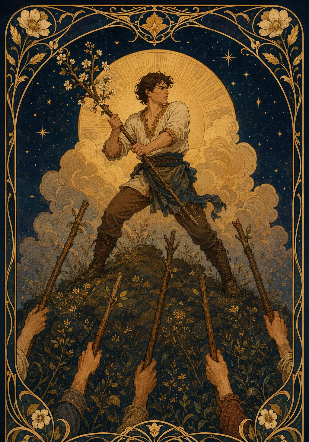 Seven of Wands