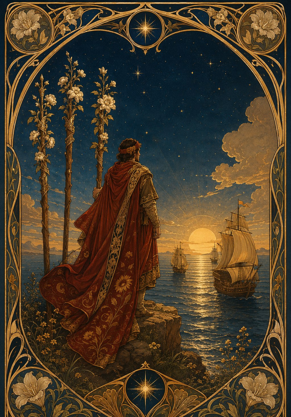 Three of Wands